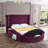 Dorgan Upholstered Wingback Bed-408600937-435993120