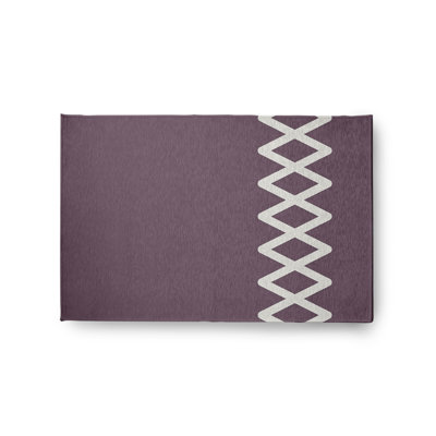 Chenille Geometric Indoor Rug
