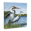 Art mural sur toile traditionnel "Aigrettes traditionnelles" par John Rossini-1738826395
