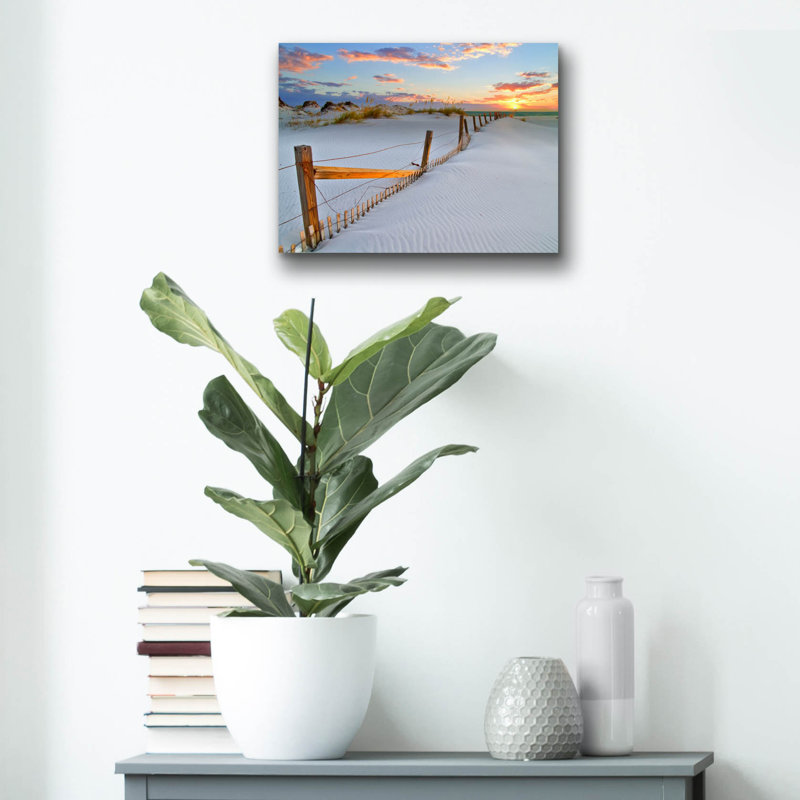 «White Sand Beach Sunset» par Ezra Tanner, H 12 po x l 16 po x P 0,13 po