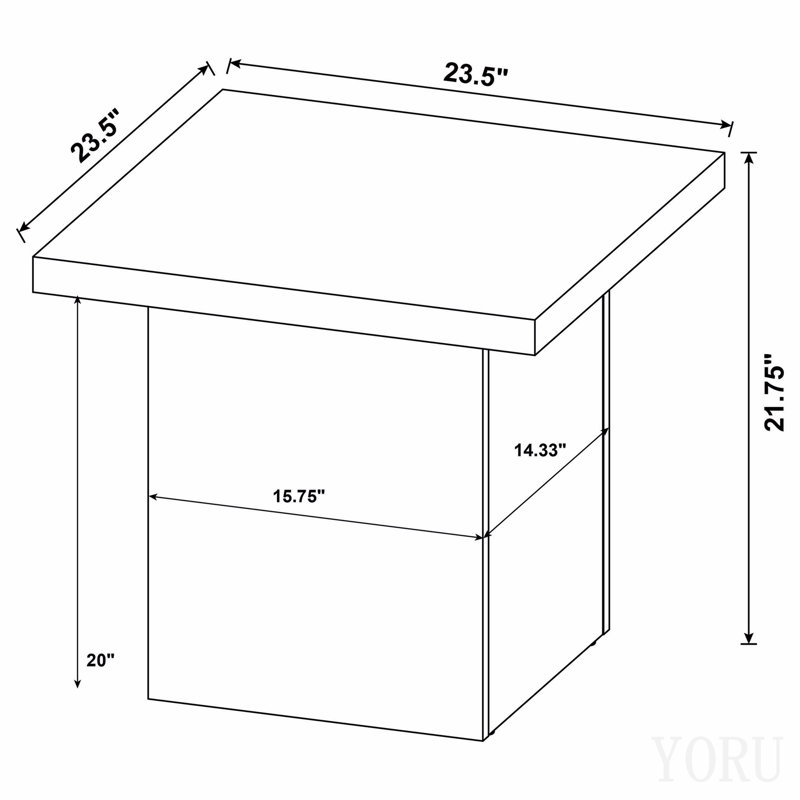 Ensemble de tables basses 2 pièces