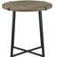 Table d'appoint en bois d'ingénierie Hayes