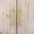 4-door Elegant Console Table With Natural Embossed Texture, Curved Edge And Metal Handles-1869944456