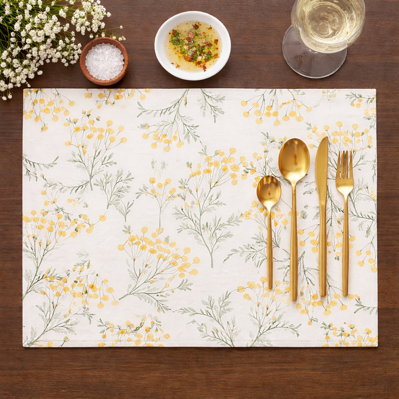 Mahkyla Floral Rectangle Placemat