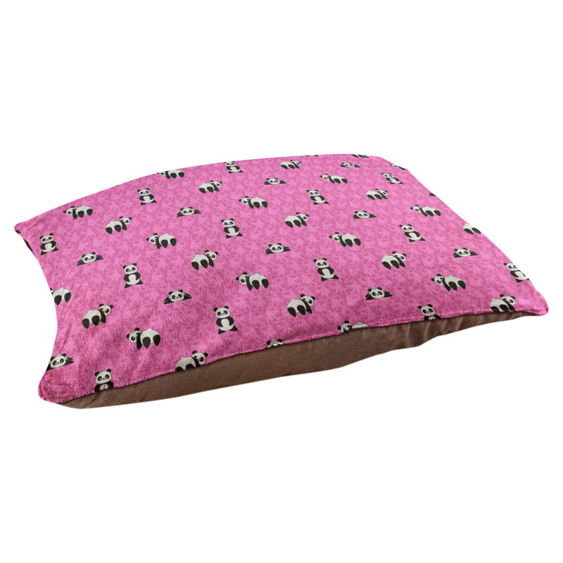 Campion Fleece Pet Bed, 42.5" L x 32.5" W, Pink