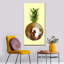 Pineapple Disco Ball sur toile-1375363440