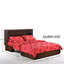 Queen Size Murphy Bed Cabinet with Storage & Charging Ports-73317645