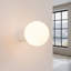 Halo Aluminium Flush Mounted Sconce-135172590