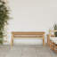 Solid Wood Bamboo Outdoor Bench-1308588025