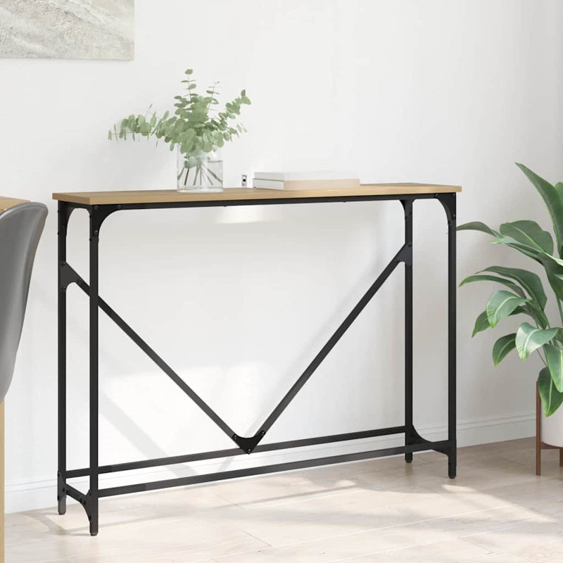 102cm Console Table, Artisan Oak