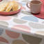  Fancy Circles 140 x 180cm Eco Line PVC Free Polyester Tablecloth