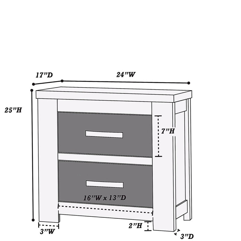 Table de chevet 1 pièce 2 pièces