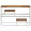 Northwoods 110cm Solid Wood Top Console Table