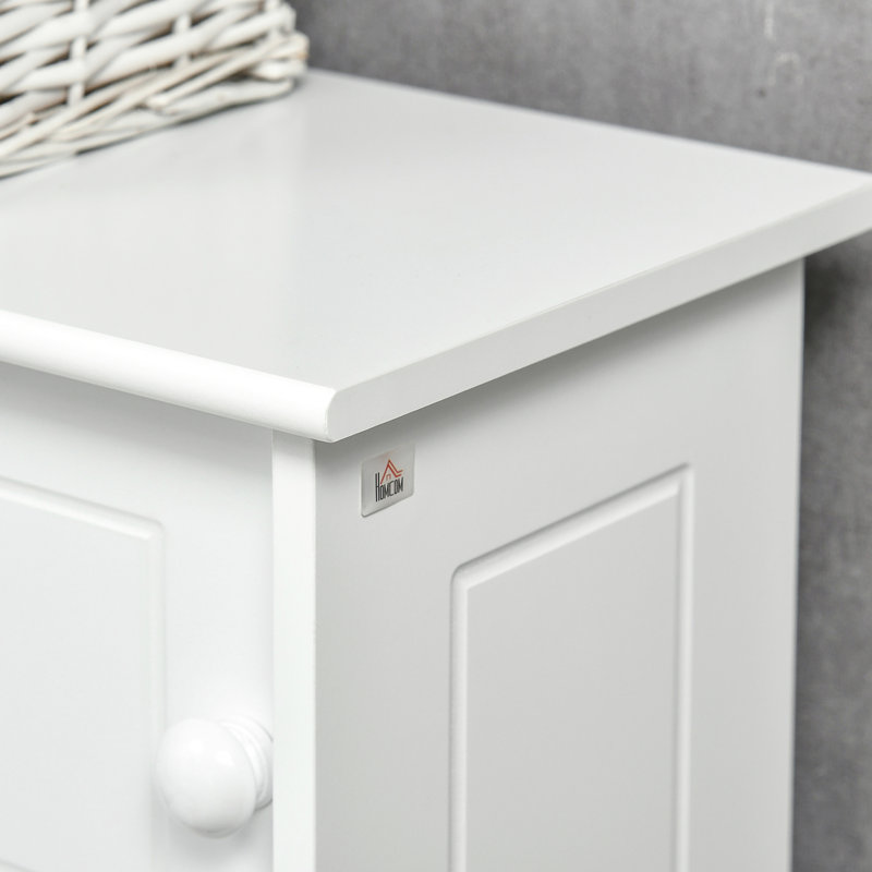 Rangement de salle de bain autoportant au-dessus de la toilette, armoire blanche avec tablettes réglables, peu encombrant pour les produits et le support à papier, accessoires de rangement pour articles de toilette