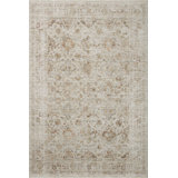 Amber Lewis x Loloi Honora Beige / Spice Area Rug