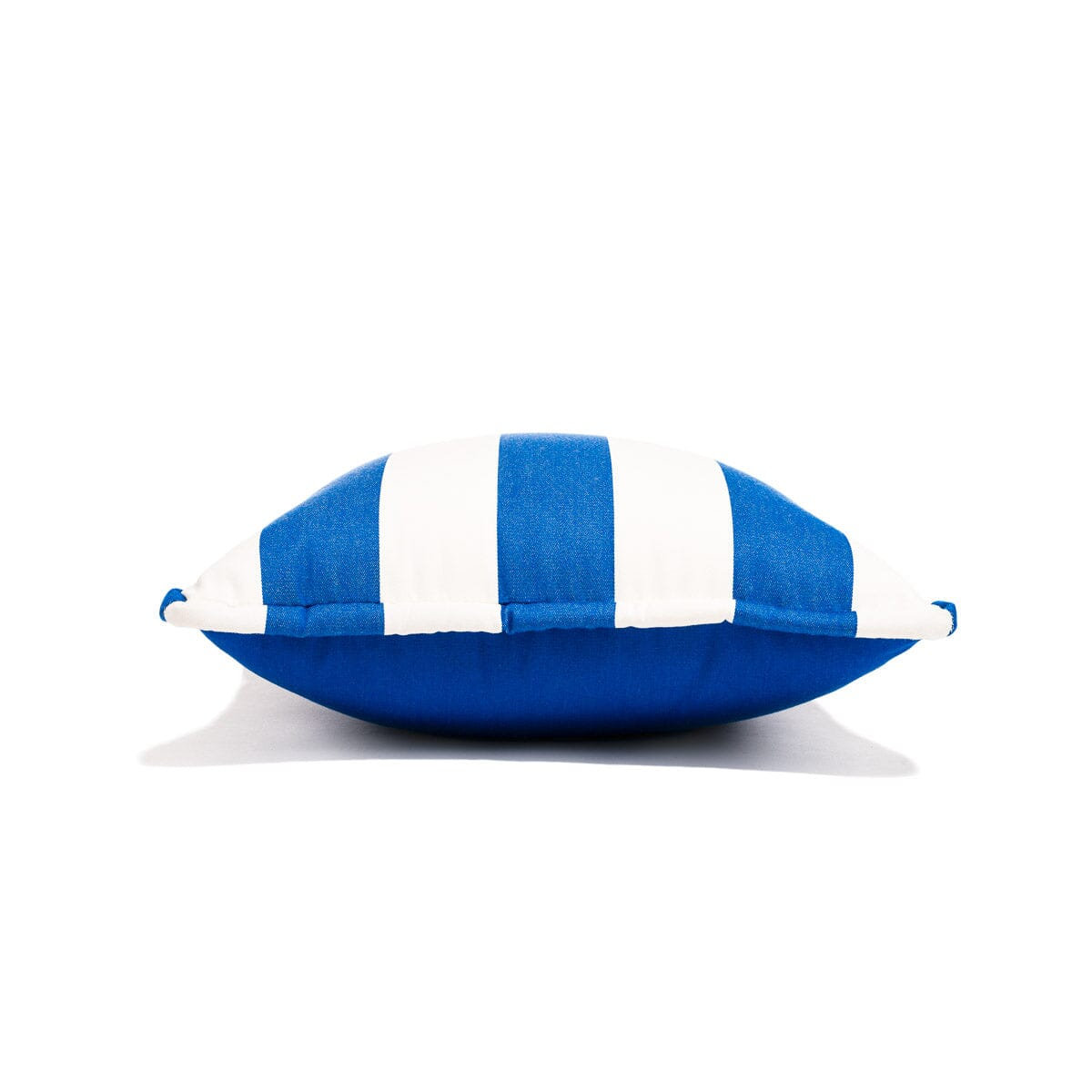 Crew Mimosa Pillow, 18" H x 18" W, Blue Striped