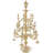 57" Profusion-of-Lakshmi Lamp in Brass – Handmade Indian Ritual Diya & Large Temple/Garden Statement Décor