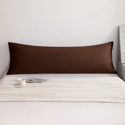 100% Cotton Soft Breathable Body Pillowcase, Envelope Closure Body Pillow Cover, 20 x 54 Inches, 1 Pack