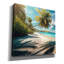  «Paradise Beach 5» par Rey Klimt, art mural sur toile, 37 po x 37 po-194562289