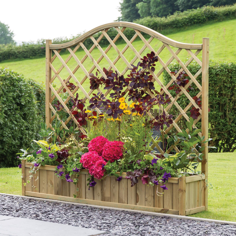 Ayden Wood Planter Box