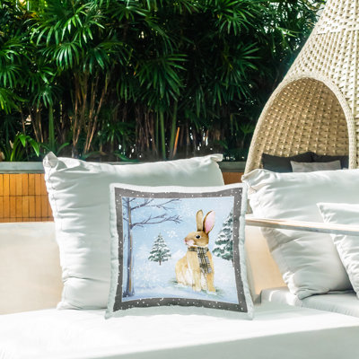 Coussin d'extérieur Winter Woods