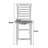 Xyora Retro Dining Bar Table Set with Ergonomic Chairs, Space-Saving Storage