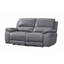 Canapé modulaire inclinable électrique, revêtement en cuir fleur-1844068407