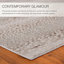 Tapis gris à imprimé animal Baytown-2013191898