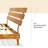 Caden Solid Wood Platform Bed with Adjustable Headboard, Mid-Century Modern-482096223-482096211