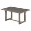 Ensemble de table de salle à manger 6 pièces pour 6, table de cuisine en bois de 60 po et 4 chaises avec banc et base en tréteaux pour la cuisine et la salle à manger-1549162354