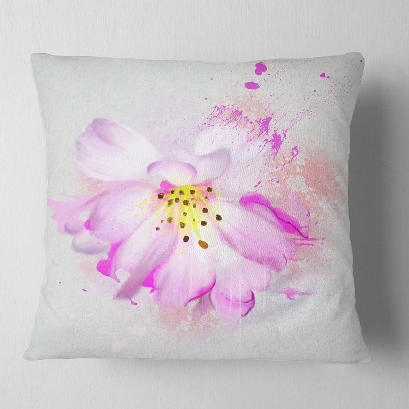 Coussin Watercolor, 16 po x 16 po, Carré