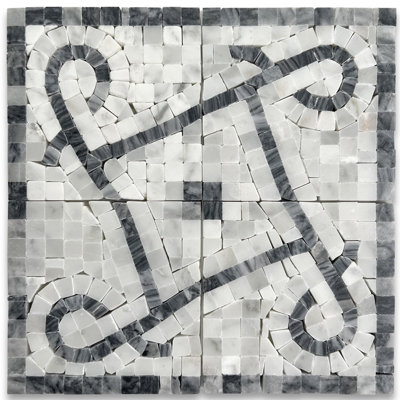 4 in. x 4 in. Marble Tile