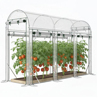 Hoop House Greenhouse,Walk-in Tunnel Greenhouse