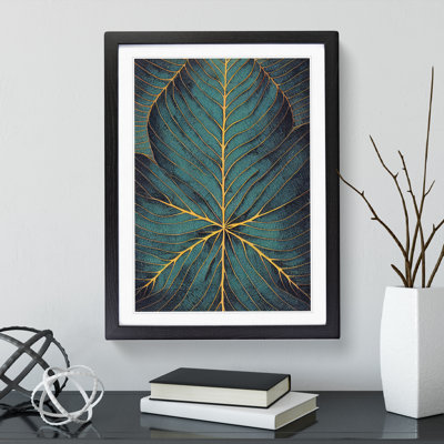 Mystical Leaf - Single Picture Frame Print