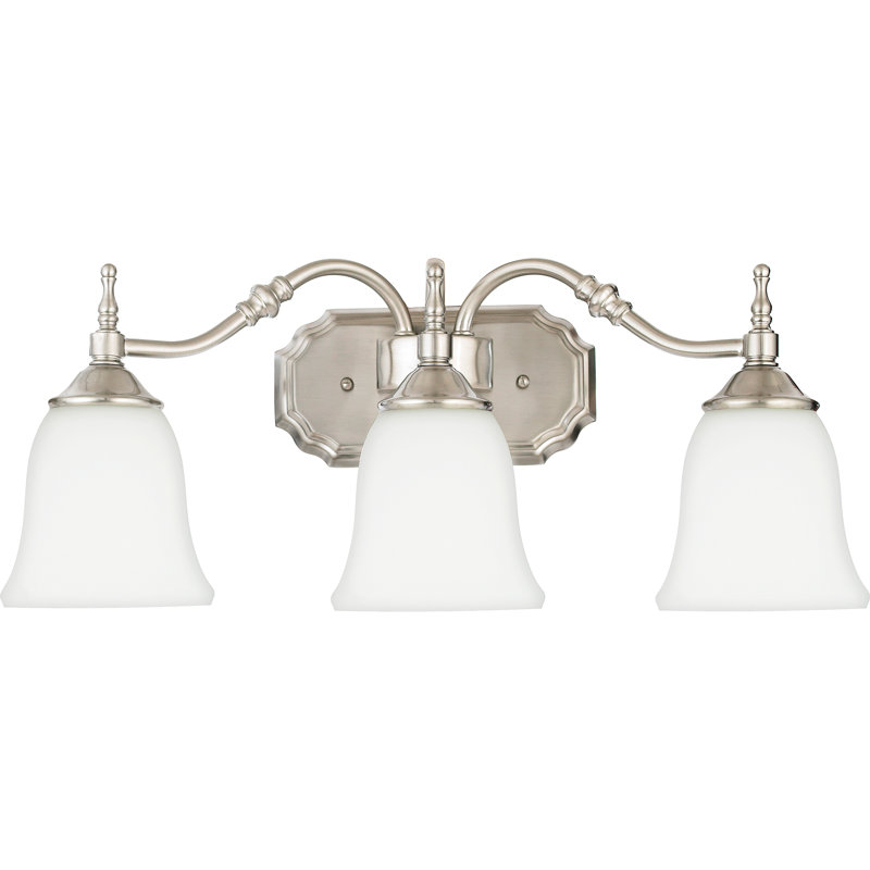 Niehoff Dimmable Vanity Light, Brushed Nickel