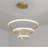 Dado 3 - Light LED Tiered Chandelier-1935623878-1884907211