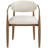 Riccio Performance Fabric Upholstered Dining Arm Chair-992955090-992955091
