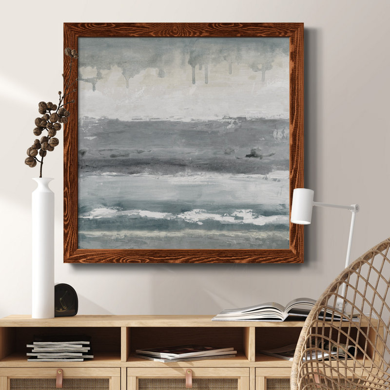 " Softer Days ", 31.5" H x 31.5" W x 1" D, Brown