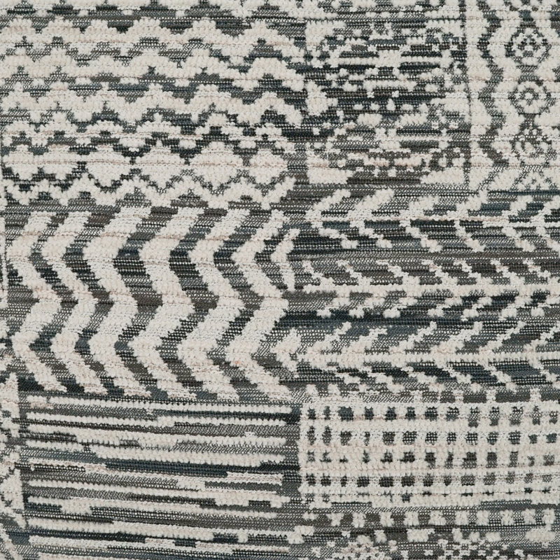 Coussin Hallston, Gris anthracite, Traversin H 14 po x l 42 po