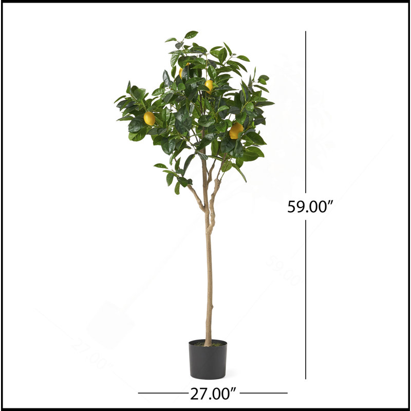 150CM ARTIFICIAL LEMON TREE