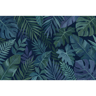 Papier peint botanique tropical Shades Of Green