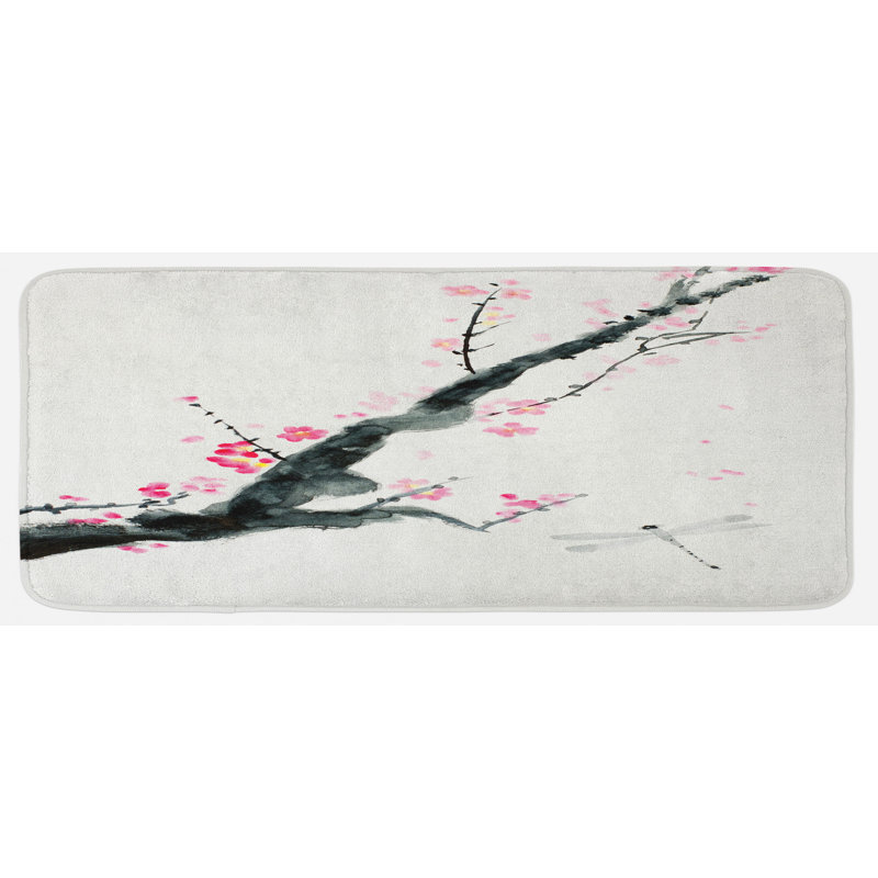 Tapis de cuisine libellule
