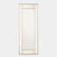 Block Rectangle Stainless Steel Mirror