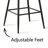 Jayden 26.5'' Upholstered Counter Stool-403346005