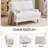 47" Oversized Accent Chair For Living Room, Bedroom-2020403056