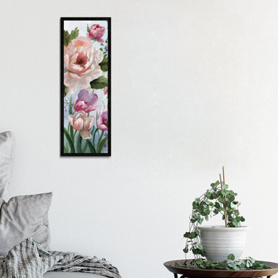 Romantic Botanical I by Nan - Panoramic Painting on Canvas