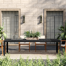 Barbur Extendable Rectangular Outdoor Dining Table