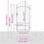 Double Gate with Lock-58626235