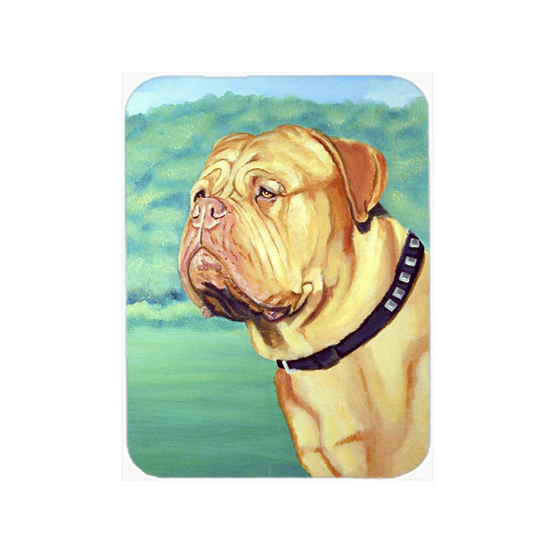 East Urban Home Dogue De Bordeaux Rectangle Glass Cutting Board