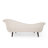 Calix 69'' Modern Contemporary Upholstered Chaise Lounge with Scroll Arms and Birch Wood Tapered Legs-760127778